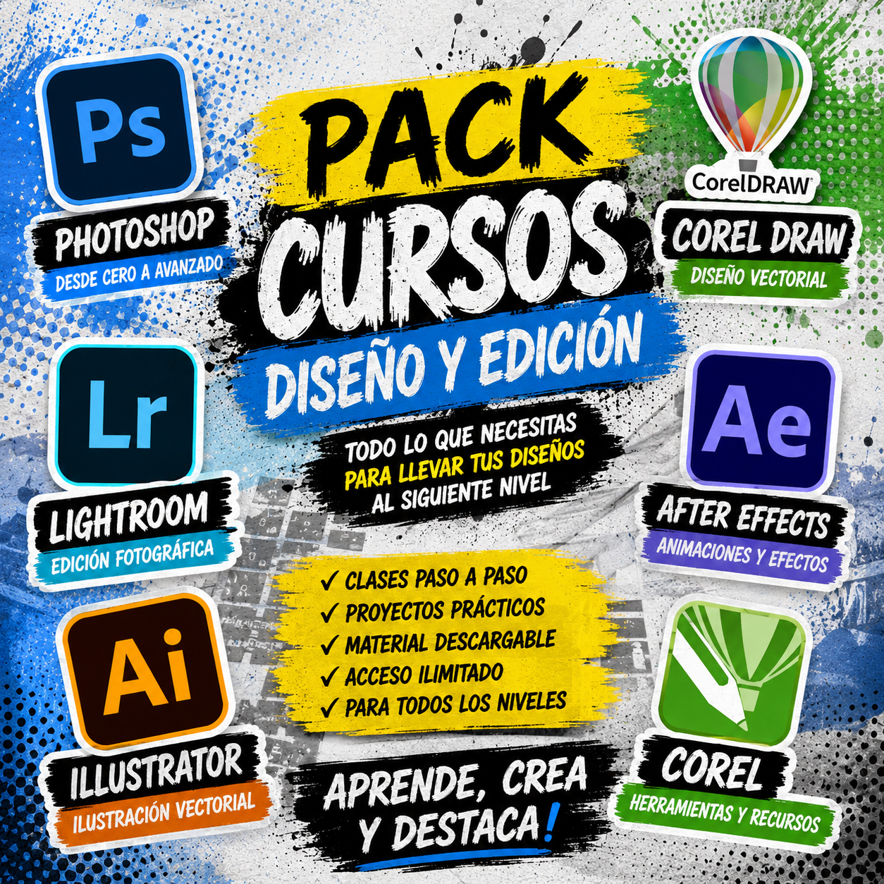 Cursos Paso a Paso para diseñador