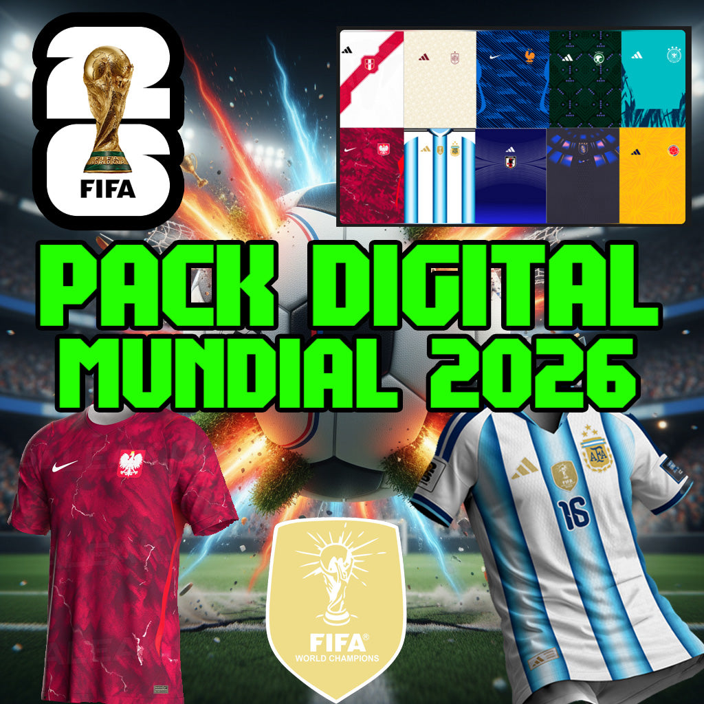 🌎 Pack Digital – Diseños Exclusivos Mundial 2026