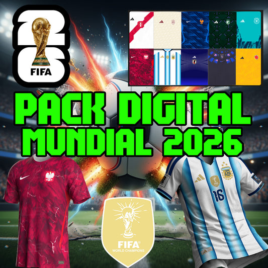 🌎 Pack Digital – Diseños Exclusivos Mundial 2026