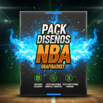 Pack Diseños NBA- el mas buscado del momento!
