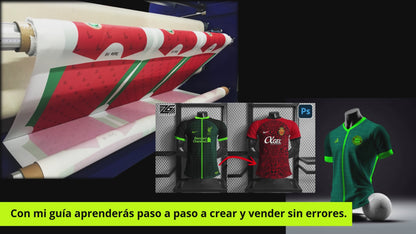 PACK PREMIUM Sublimación desde CERO  + de 100 Moldes y Patrones Gratis-